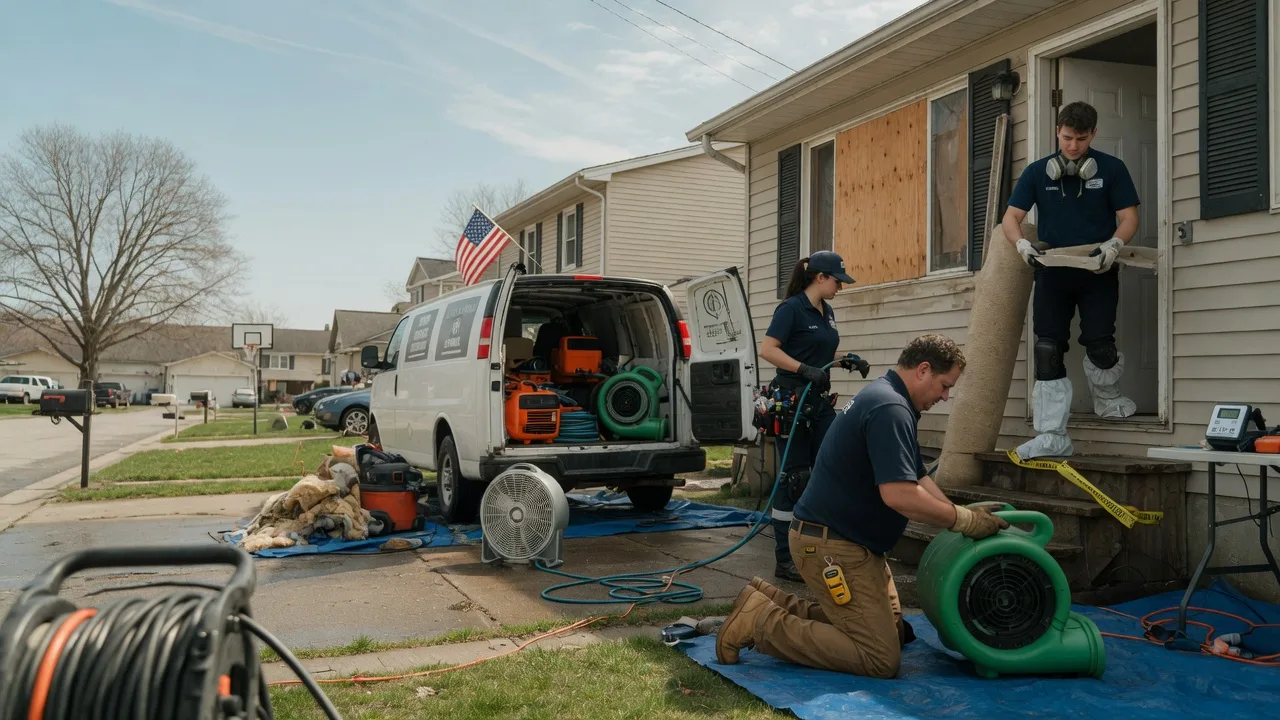 Water Damage Restoration in Palms, MI near me